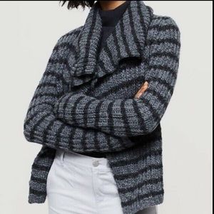 Lou and grey anthropologie striped cardigan NWOT
